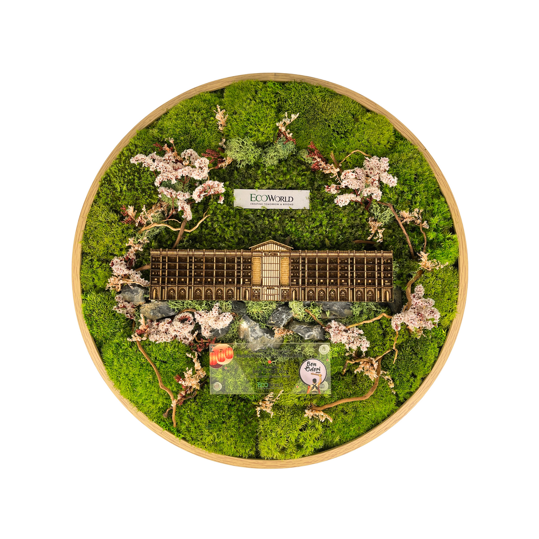 Preserved Moss Frame for Bon Odori 2025