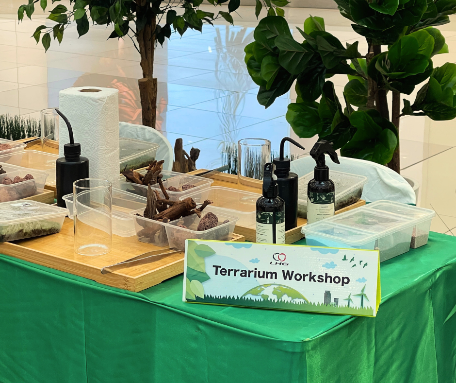 Let’s Save the Earth: A Soilless Terrarium Workshop with LHG Auto Complex