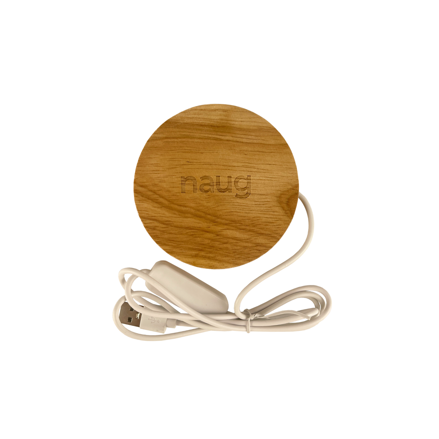 Wooden Basic LED Light with NAUG engraved