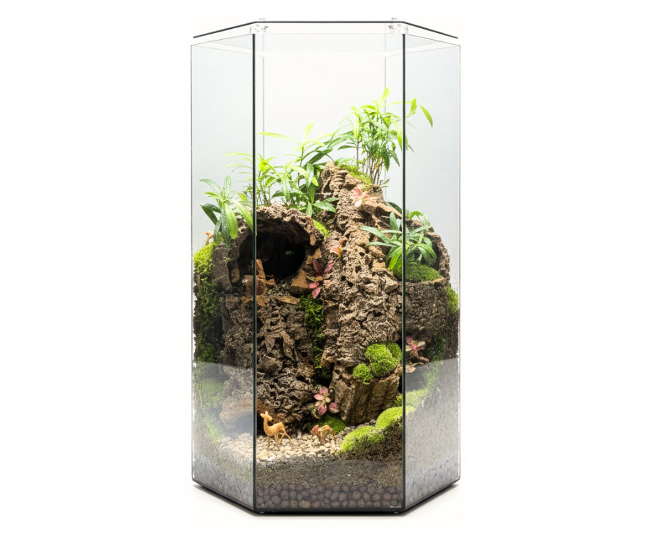 "Rumah Keluarga Rusa" Terrarium