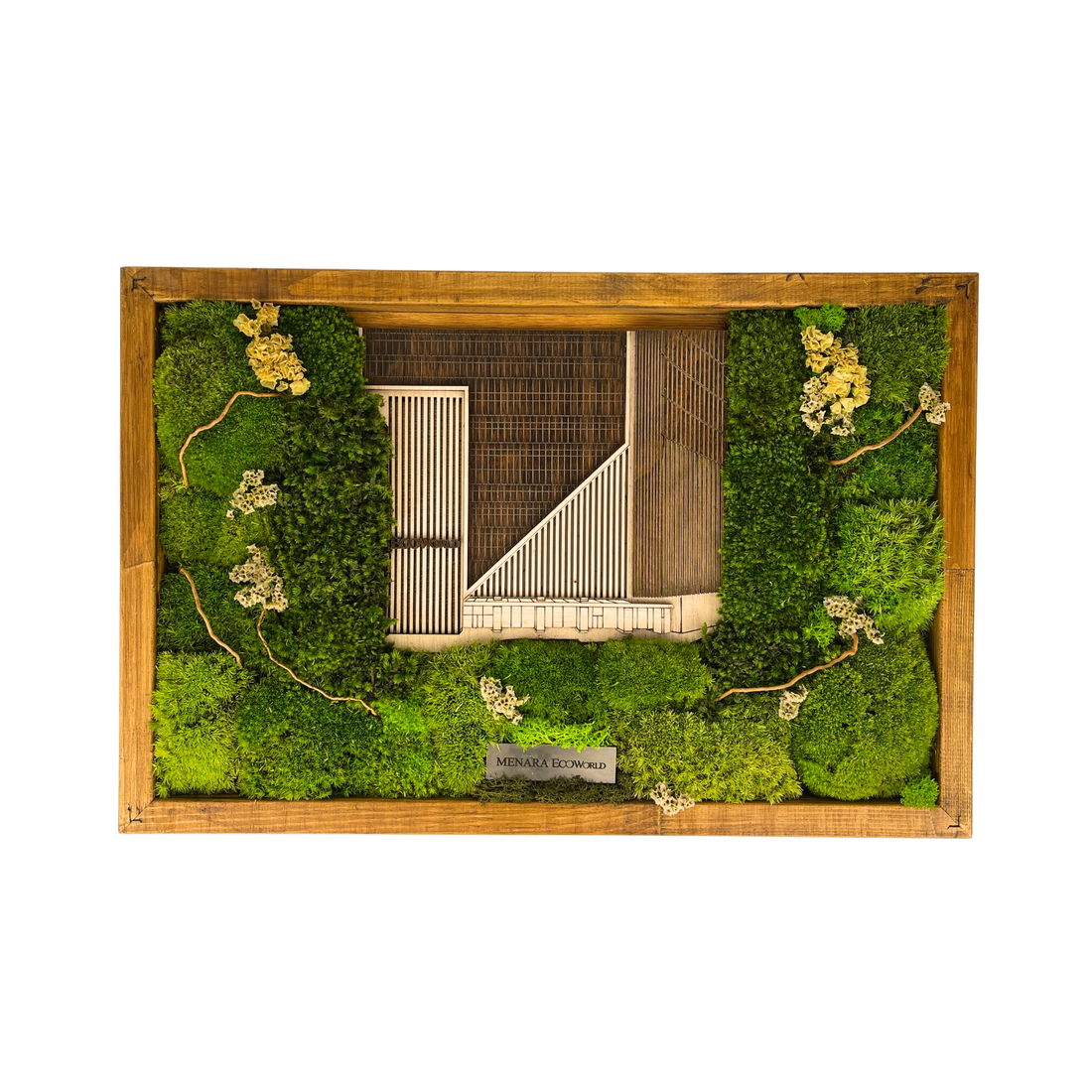 Preserved Moss Frame for Menara Eco World