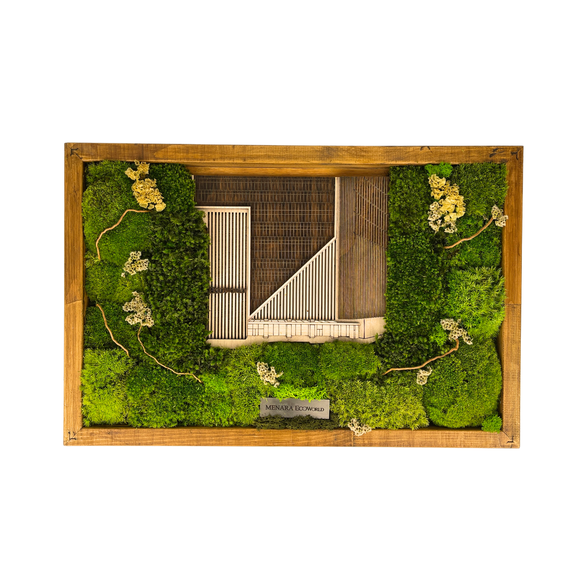 Preserved Moss Frame for Menara Eco World