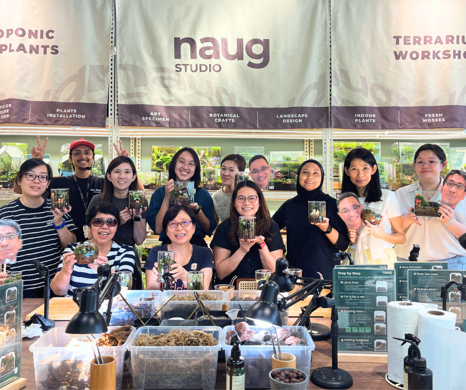 Healing through Nature: The Institute of Mental Health’s Terrarium Workshop Experience