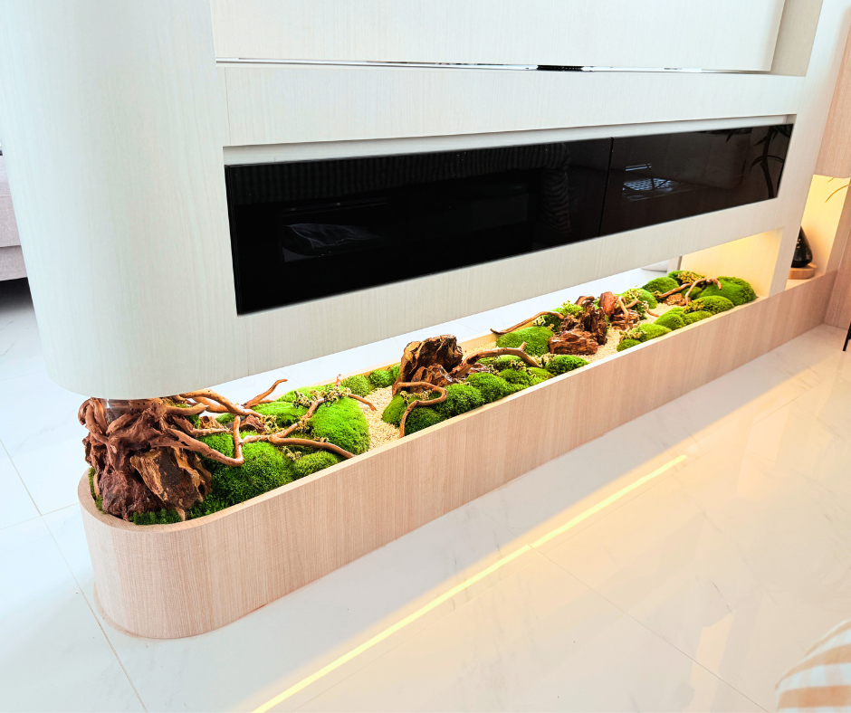 SG | Preserved Moss Installation