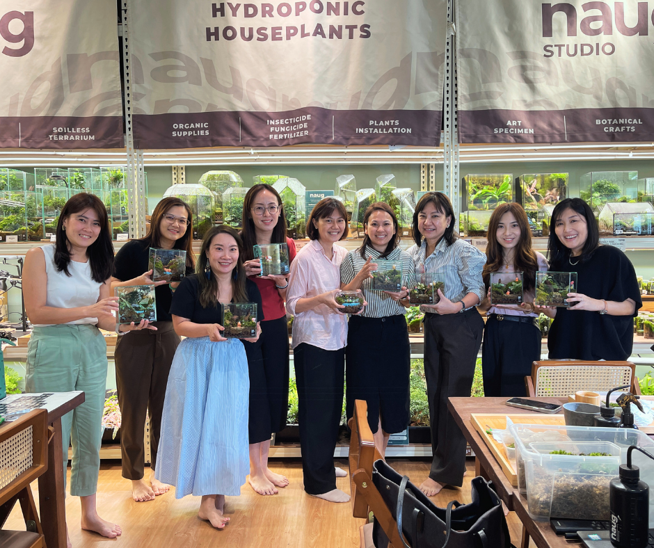 Growing Together: Sandoz’s Terrarium Workshop Experience