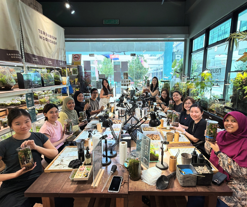 Terrarium Workshop 13 Pax Team Bonding Activity