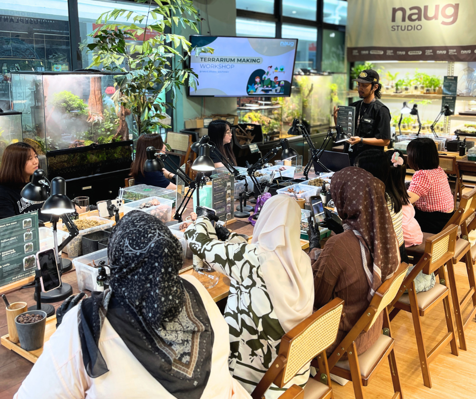Terrarium Workshop 10 Pax Team Building with Lavender