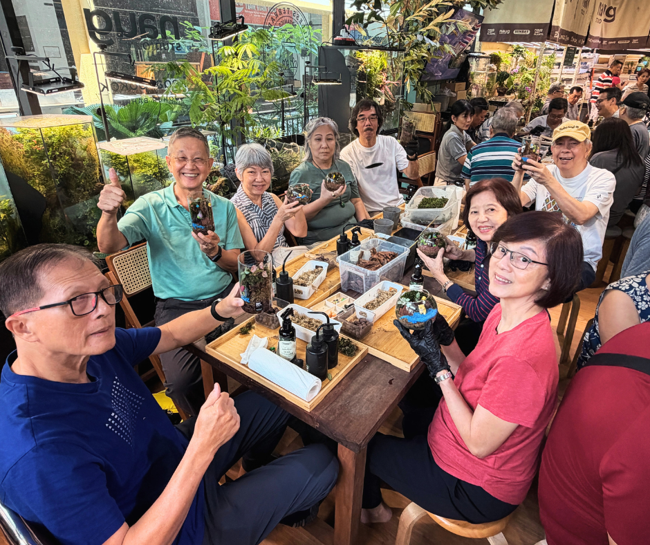 Terrarium Workshop 46 Pax with Mount Carmel BP Church