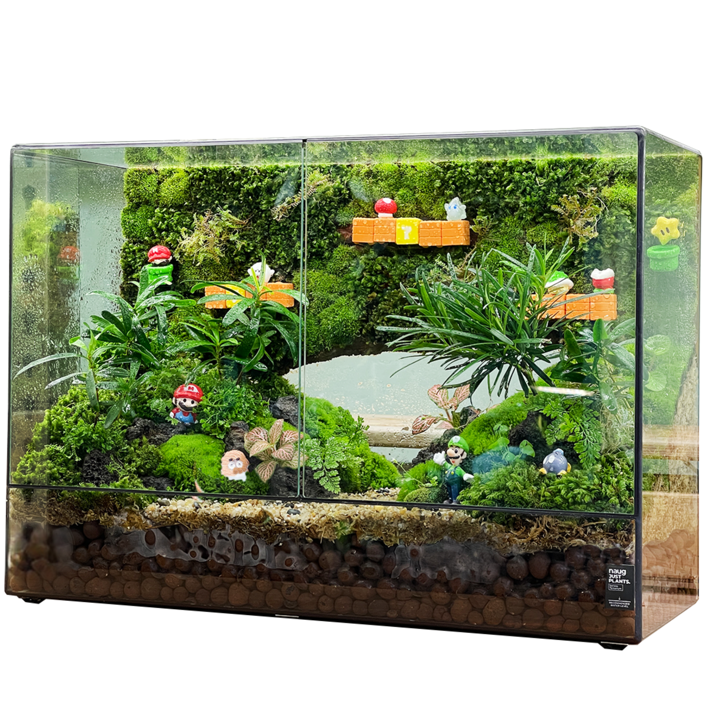 Super Mario Green Wall Terrarium Series