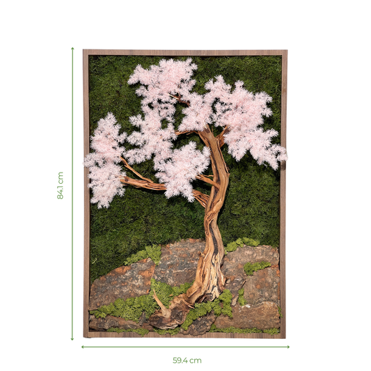 Preserved Moss Frame with 59.4CM x 84.1CM