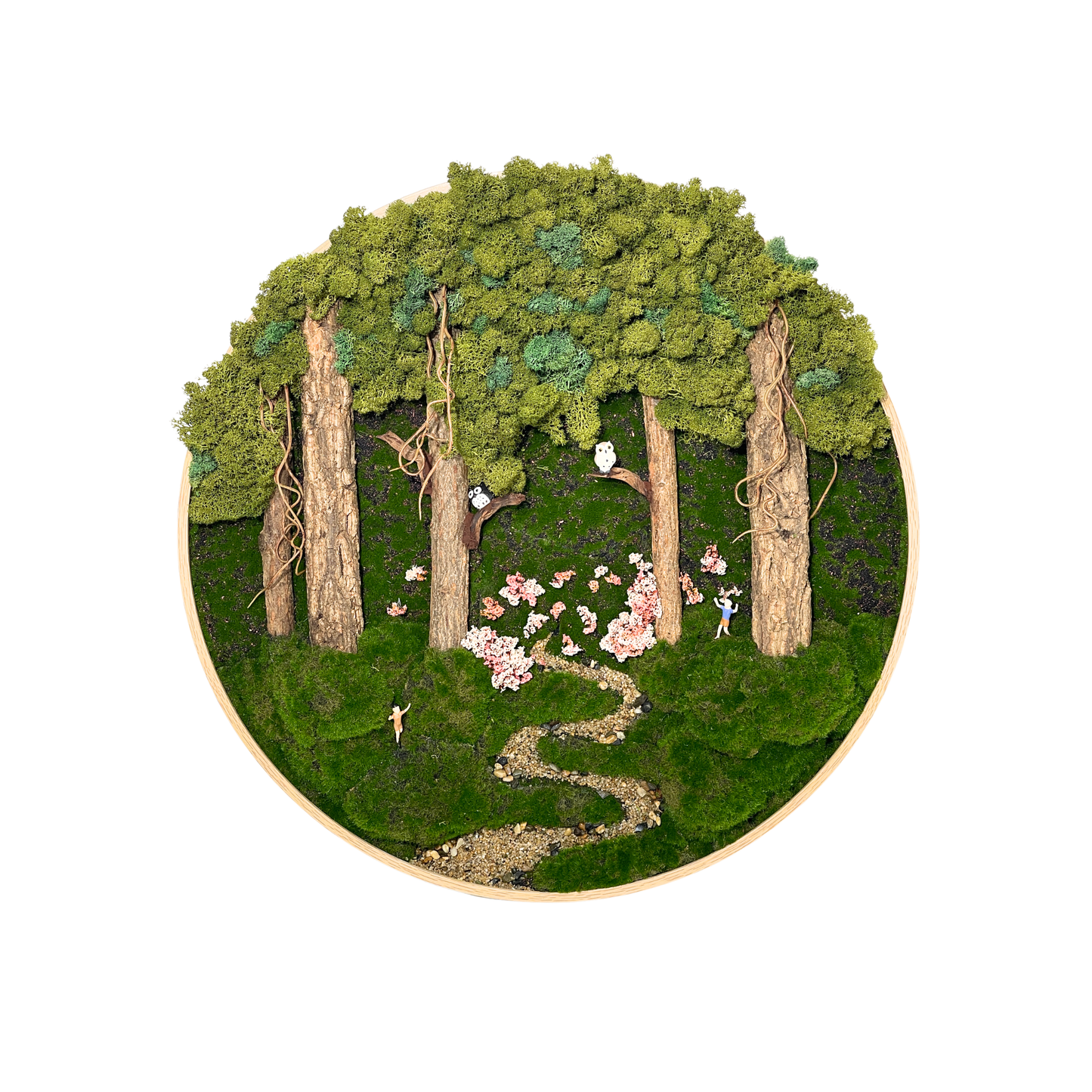 Preserved Moss Frame 60CM