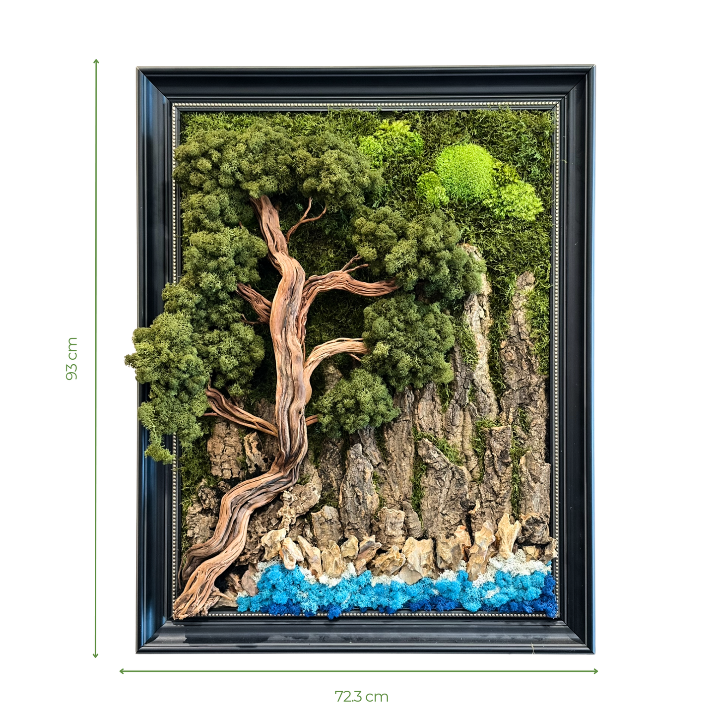 Preserved Moss Frame 93CM x 72.3CM