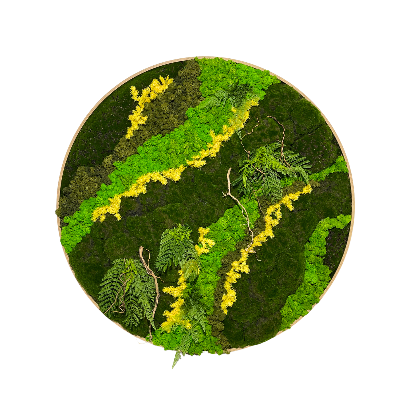 Preserved Moss Frame with 90CM