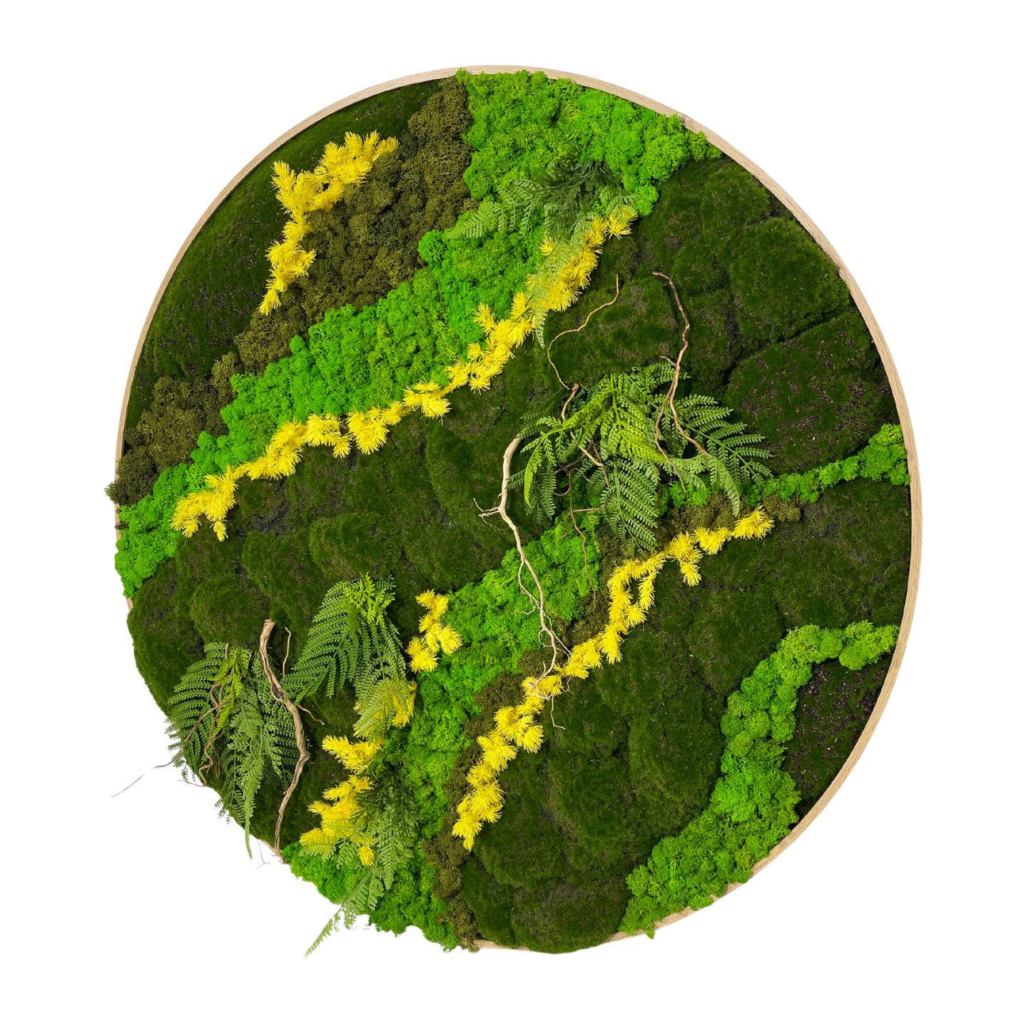Preserved Moss Frame with 90CM