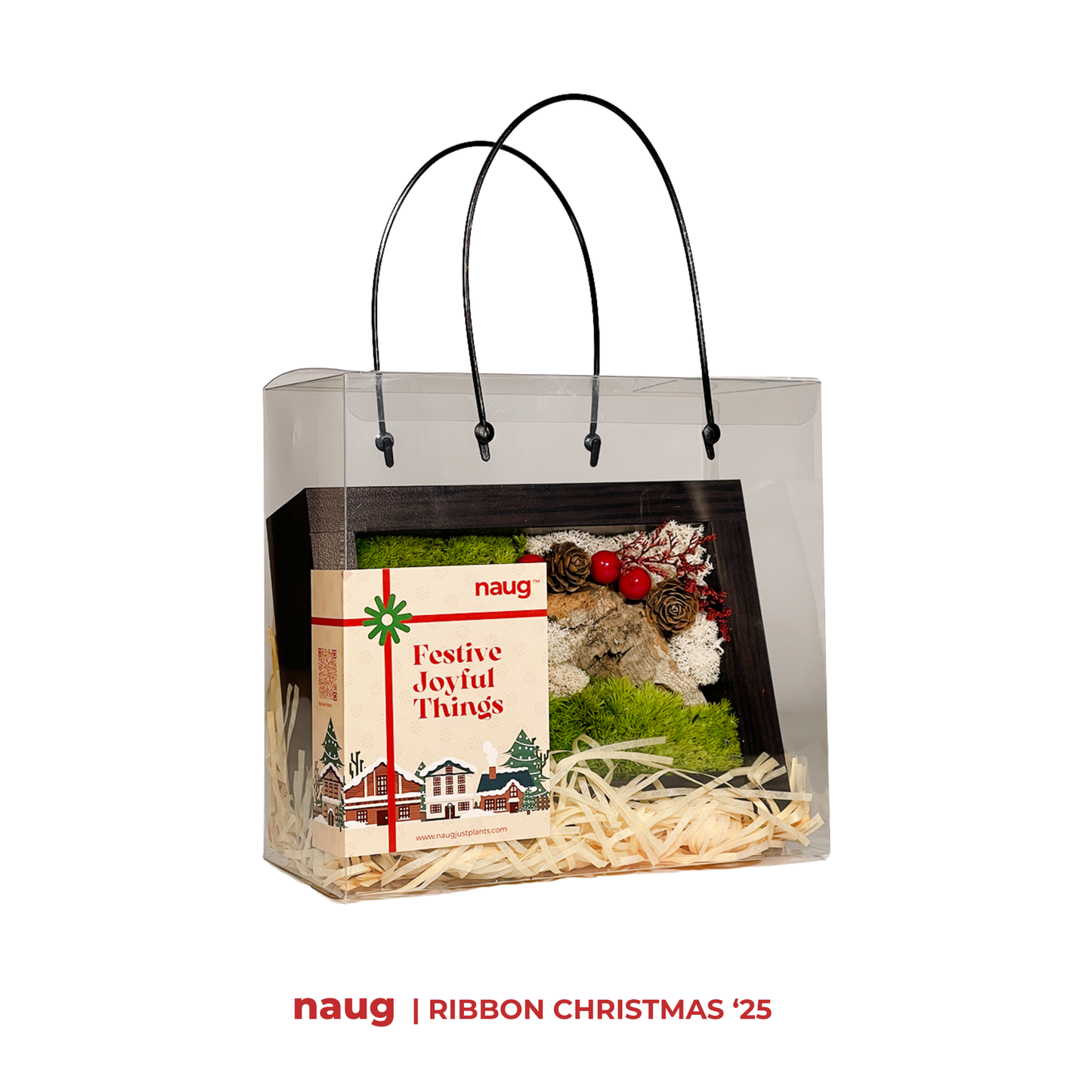 Christmas Exclusive Preserved Moss Frame